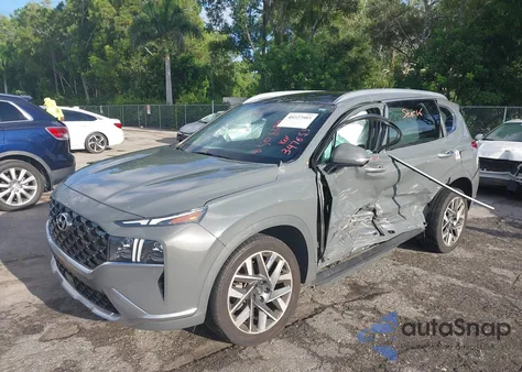 2021 Hyundai Santa Fe Calligraphy from USA, damaged, VIN 5NMS5DAL6MH347655